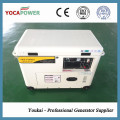 Generador silencioso de la sola fase 5.5kw para la venta caliente